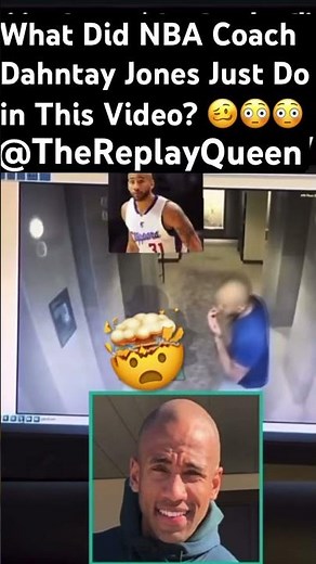 What Did NBA Coach Dahntay Jones Just Do in This Video? 😷😱