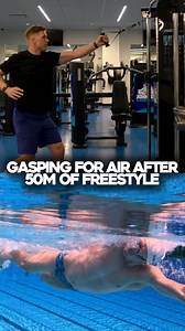 Why Are You Gasping for Air After 50m of Freestyle? 🏊‍♂️💨If you feel out of breath halfway through your swim, it’s NOT just a cardio problem, it’s a technique issue. Here’s why:🔥 You're Overkicking: Too much effort burns oxygen fast. Keep your kick relaxed and rhythmic, let your arms do the work.😵 You're Holding Your Breath: Exhale gradually underwater. Holding it in too long leaves you gasping. Stay relaxed and let air flow naturally.🥊 You're Fighting the Water: Sinking hips = more drag, m