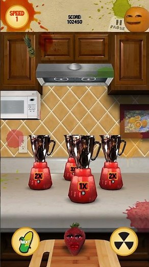 Annoying orange kitchen carnage microwave