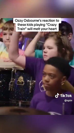 Ozzy Osbourne's Heartwarming Reaction to Kids Playing Crazy Train