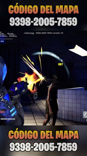 El mapa zombie MÁS HARDCORE de Fortnite #fortnite #zombies #gaming