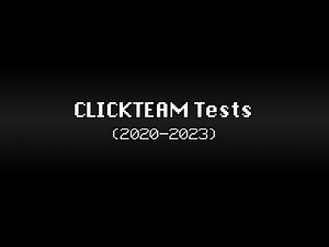 Complication of Clickteam experiments
