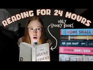 Reading Scary Books for 24 HOURS STRAIGHT while home alone 😳