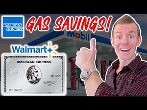 *NEW BENEFIT!* Amex Platinum Walmart Plus GAS DISCOUNT! (How to Use It)