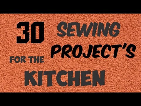 kitchen sewing projects | DIY with Hema