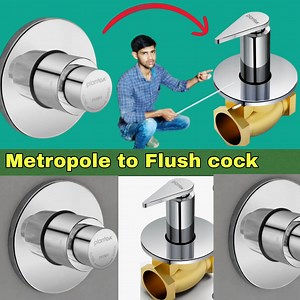 Plumbing work for metropole push valve convert | Dr Plumber