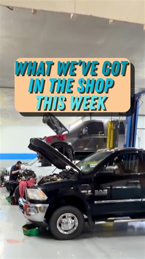 3.1K views · 72 reactions | Here’s a little rundown of all the trucks we’ve got in the shop!! Heavy on Cummins work this week. Excited to also get some new merch in the shop as well!! • { #cummins #dodgeram #dieseltruck #dieselmechanic #mechanicshop } | Smith's Diesel Performance | Facebook