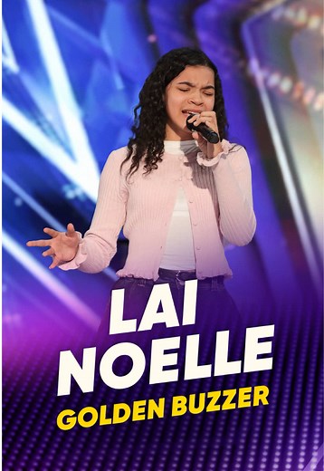 Lai Noelle Golden Buzzer Singing Performance — AGT Highlight