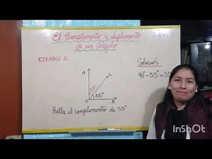 Bisectriz, complemento y suplemento de un ángulo