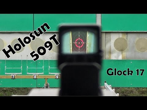 Holosun 509T Red Dot: Parallax and Distortion at 25m
