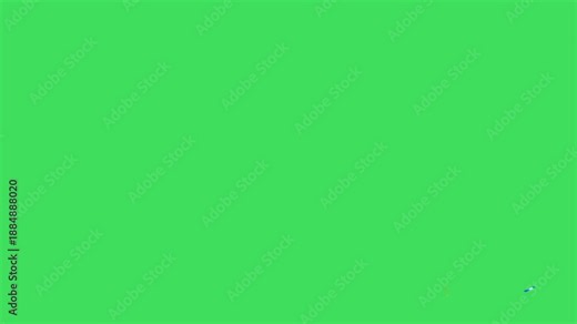 green screen looping animated background Dynamic falling confetti in various colors over a solid green screen for compositing and editing