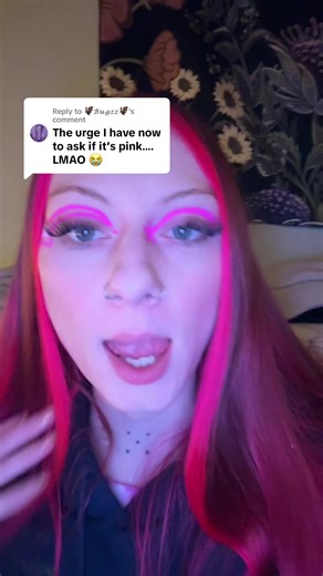 Replying to @🦇𝓑𝓾𝓰𝔃𝔃🦇 | pink stuff