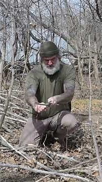 When I Use A STEEL Knife - The MULE Is #1 Choice #knifeskills #survival #primitiveskills