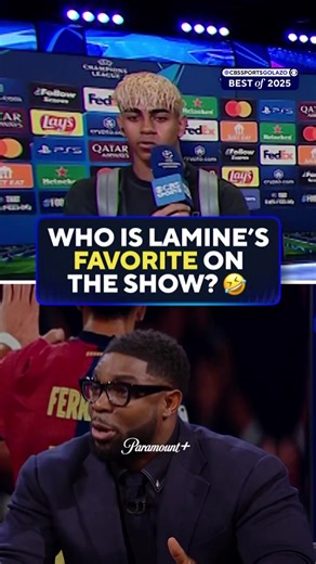 Of course Micah had to ask Lamine Yamal 😂 #ucl #UCLToday #championsleague #micahrichards #lamineyamal