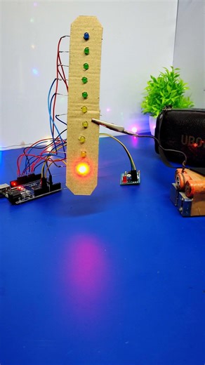 Sound Reactive Light Bar #experiment #arduino