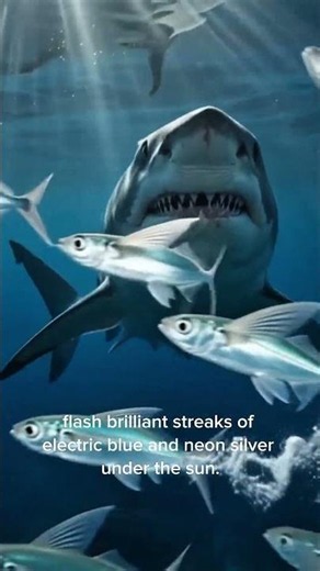 Airborne Fish That Outruns Predators Like a Jet Plane! #Shorts #FlyingFish #HiddenInsights
