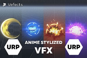 Anime Stylized VFX - Unity URP by Vefects - Realtime VFX for Games