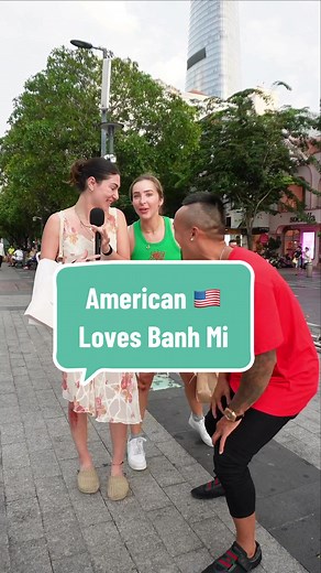American 🇺🇸 Loves Banh Mi | Vietnam Street Interview