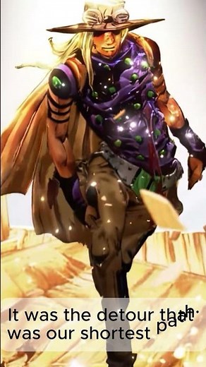 "Lesson 5, Johnny..." 🐎 The shortest route was a detour #fyp #shorts #jojo #fusebeads