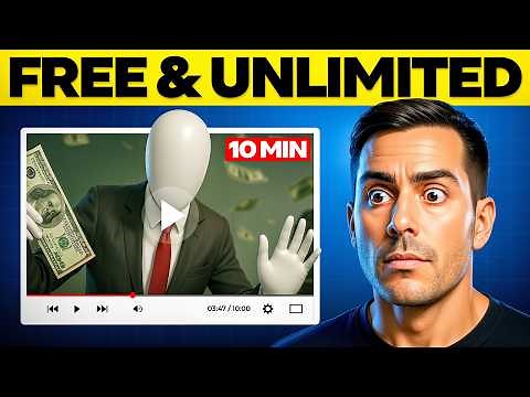 Make 10+ Minute AI Videos for FREE (Unlimited Workflow)