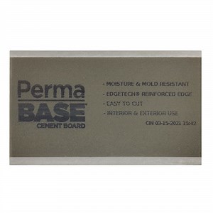 Reviews for Permabase 1/2 in. x 3 ft. x 5 ft. Cement Board | Pg 1 - The Home Depot