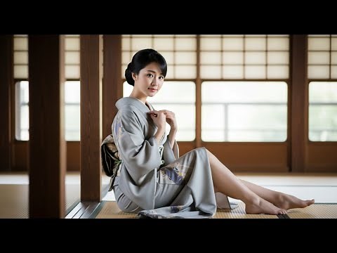 裾が乱れてしまった着物美女たち Kimono beauties with dishevelled hems.