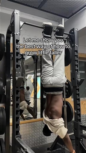 Inversion boots help decompress your spine, reduce back pressure, improve circulation 🏋️