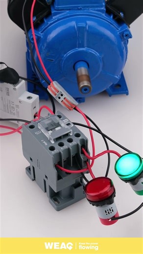 Motor Status Monitoring: Magnetic Contactor.