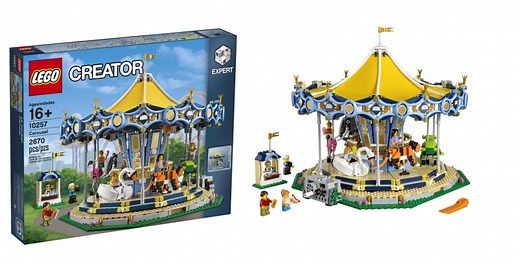 LEGO 10257 Creator Carousel is the latest attraction at the LEGO fairground! - Jay's Brick Blog