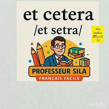 #Etcetera #prononciation #vocabulairedefrancais