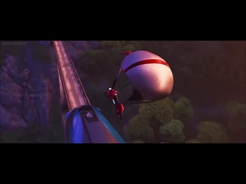 The Incredibles 2 - Elastigirl transforms into Parachute 1