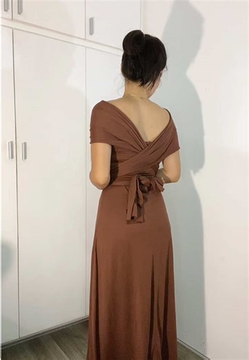 Infinity Dress Tutorial for Bridesmaids and Formal Events