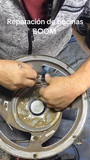 Reparación de un kiker 12 clásico de todo completo #reparaciondebocinasboom | Reparacion de bocinas BOOM