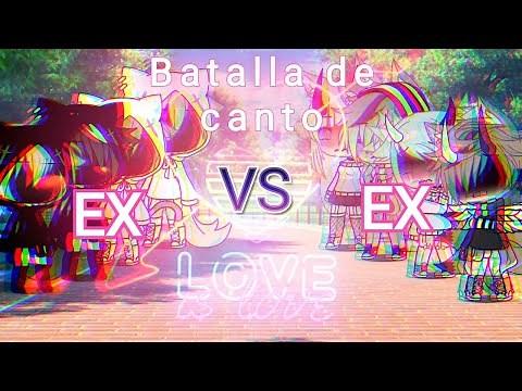 💔 Batalla de canto ex vs ex 💔//Inari Gacha YT//especial 25 subs//Gacha life//