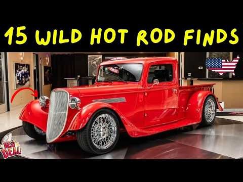 15 COOL and WILD HOT Rods for Sale! BUILT TO RULE the ROAD!!