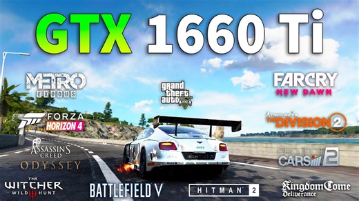 GeForce GTX 1660 Ti test in 11 games 1080p and 1440p
