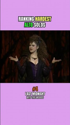 top 5 hardest alto solos #broadway #musicaltheatre #theatre