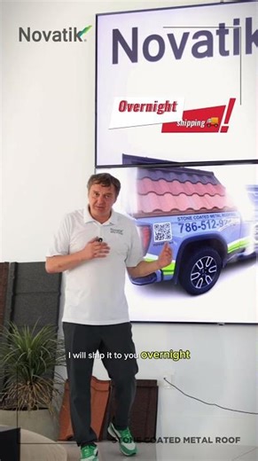 Novatik for Roofing Pros #metalroof #stonecoatedroof #roofing #roofinginnovation