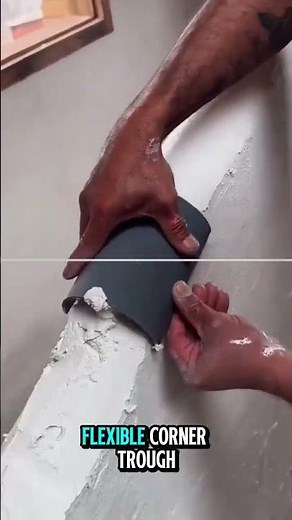 Perfect Wall Corner Finishing Trick | Professional Plastering Technique Tutorial.