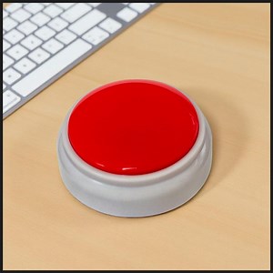 Personalized Buzzer With Your Own Audio - Push Button With Clear Sound - Etsy