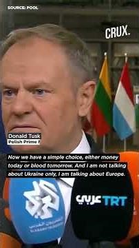Tusk: Talks on Frozen Russian Assets Would Be About ‘Money Today or Blood Tomorrow'