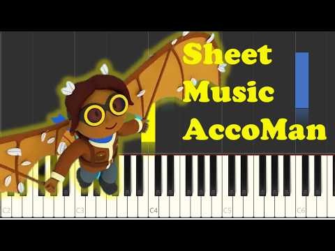 🎵 Flying Away – Super Simple Songs Piano Sheet Music | Sheet Music AccoMan
