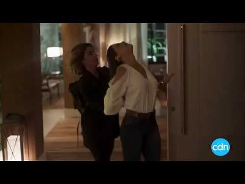 SEGUNDO SOL - Luzia dá uma surra em Karola