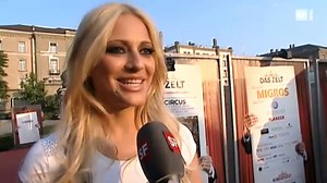 Mit Christa Rigozzi im «Rock Circus»