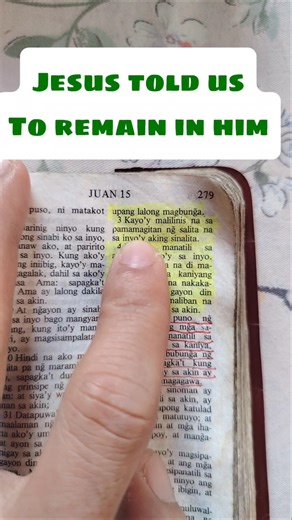 Jesus is our source | John 15:3-5 tagalog Bible verse. #bible #bibleverse #jesus