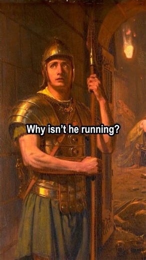 Loyalty vs. Survival “Faithful Unto Death” By British Artist Edward John Poynter •1865•