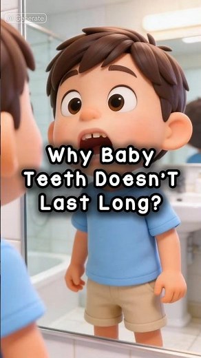 kids fallen teeth #educationalvideo #animation #healthyparenting