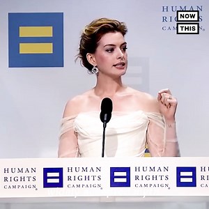 18M views · 63K reactions | Watch Anne Hathaway beautifully explain the levels of privilege in American society, and how we can move toward equality for all | NowThis Impact | Facebook