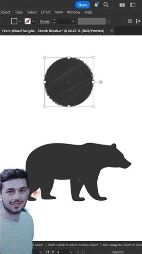 Illustrator Sketch Effect Tutorial | Pencil Drawing Effect in Adobe Illustrator