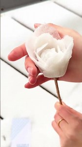 Вот КАК Сделать РОЗУ из СНЕГА #шортс